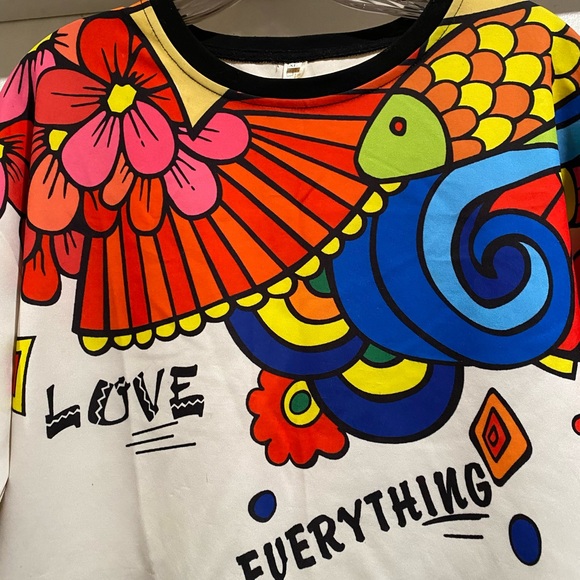 Funky women’s long sleeve shirt - Picture 2 of 6